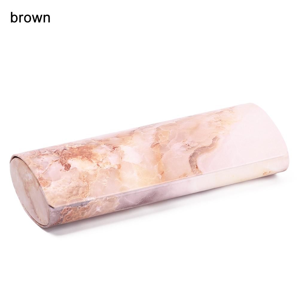 Accessories Waterproof PU Sun Glasses Box Eyeglasses Case Strong Magnet Marble Pattern Glasses Box