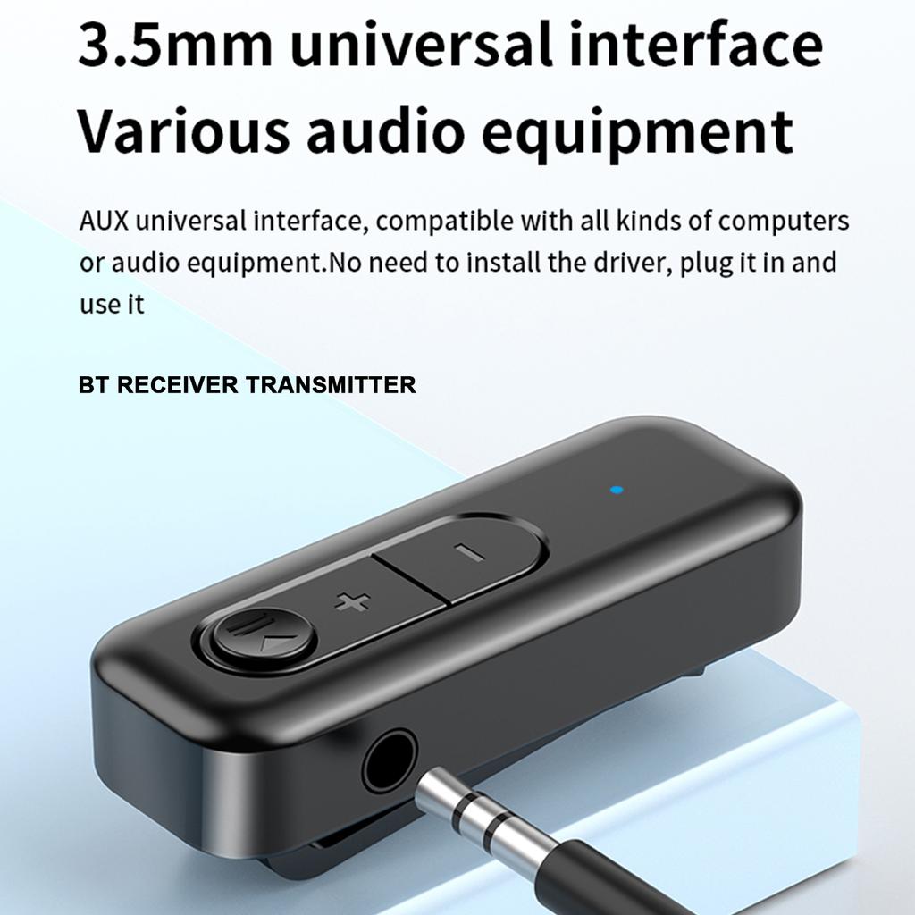 USB AUX BT5.3 2 в 1 адаптер передатчик/приемник портативные наушники аудио беспроводной приемник