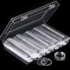 100Pcs Clear Coin Capsule Holder Case 27mm 30mm Transparent Collectable Coin Storage Box for Commemorative Coin Medal Container