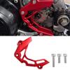 Canitu Red Front Sprocket Cover Guard Motorcycle Aluminum Chain Guard Sprocket Engine Cover Case