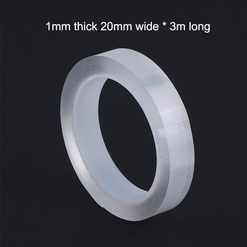 Нано Лента Супер Прочная Двусторонняя Лента Экстра Сильный Клей Нескользящая Лента Водонепроницаемая Прозрачная Лента Для Кухни Ванной