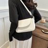 Chic 2024 Summer Fashion Shoulder Bag For Women Trendy Street Style Handbag Beige