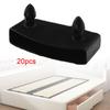 20 Pieces Sides Ends Fixings, Side Slat Bracket Cover, Bed Base, Universal Securing Holder