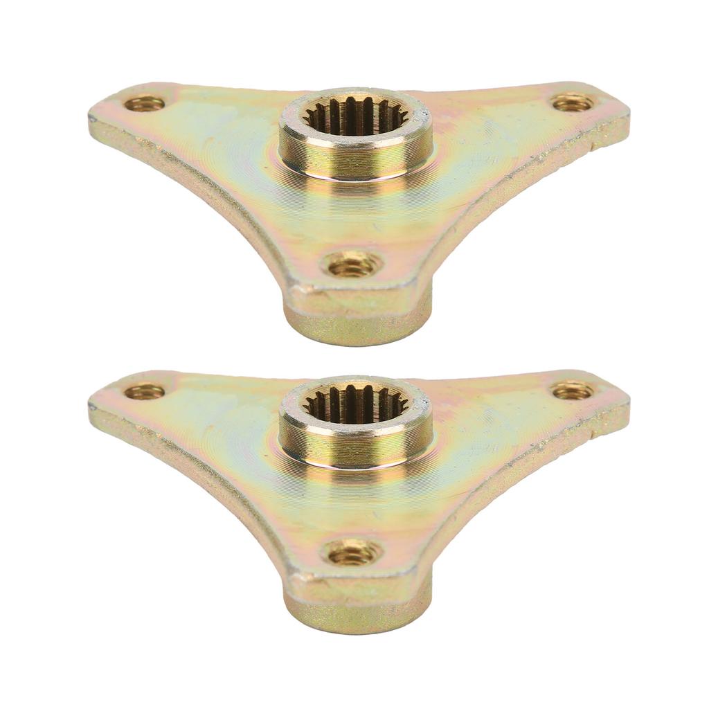 2 ШТ. Шлицевая ступица задней оси колеса, 3 шпильки, 17 зубьев, замена для квадроцикла, внедорожника, квадроцикла 50 куб. см - 110 куб. см