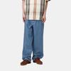 Carhartt WIP Ширинка на молнии Квадратная этикетка Свободные зауженные джинсы Мужские джинсы I035245-01-06