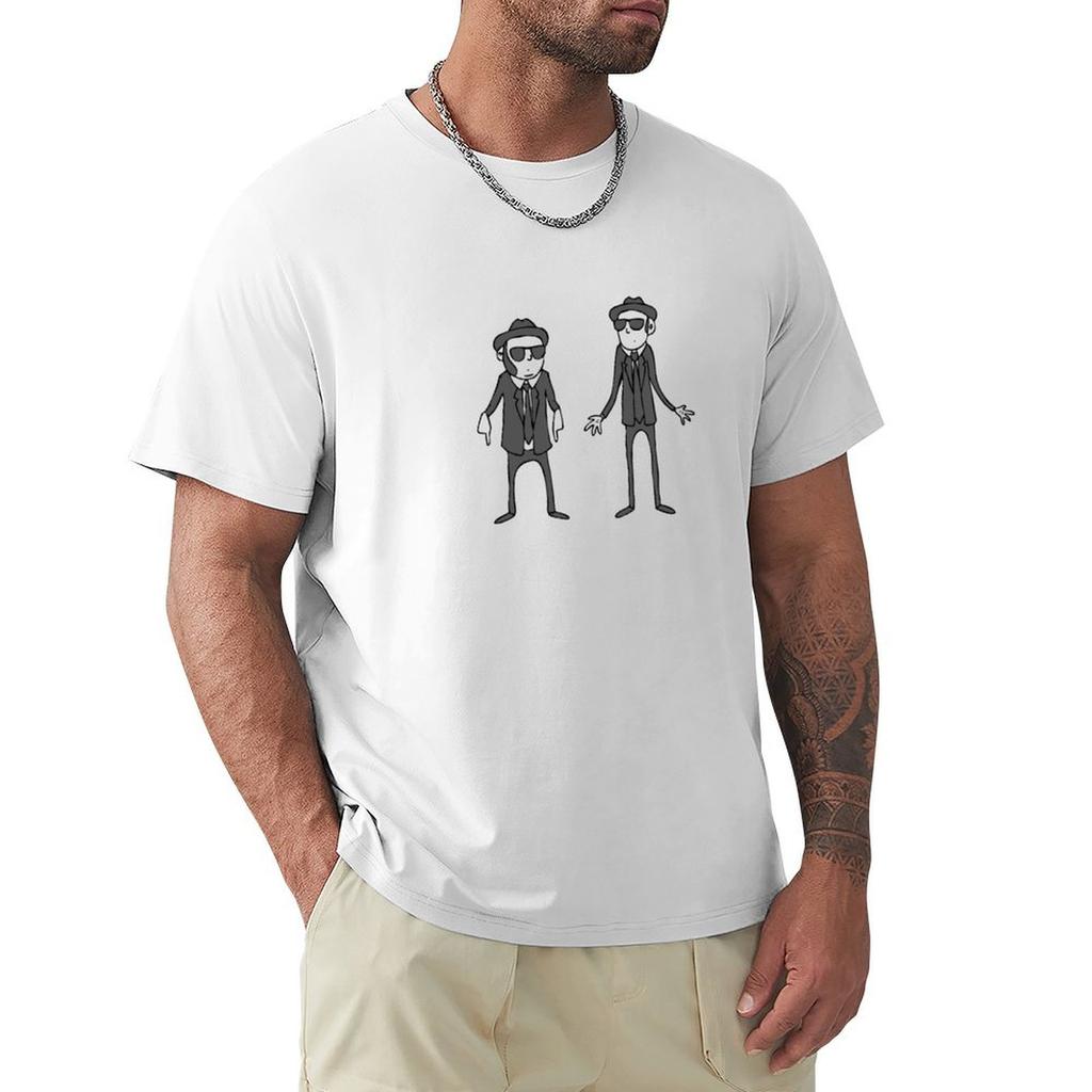 Blues Brothers TShirt Simple Trendy Casual TShirt