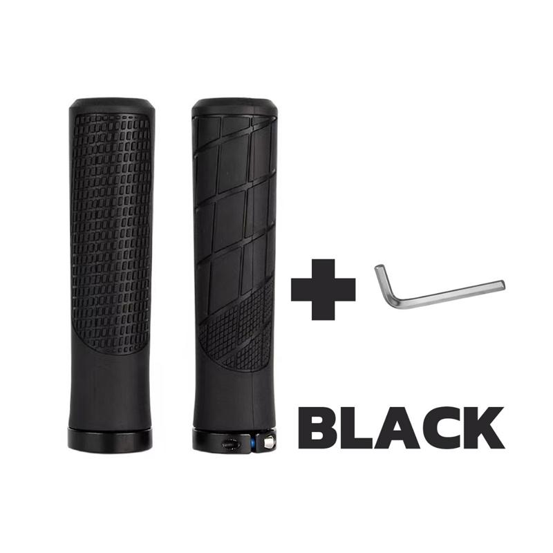 Lockable Anti-Slip Bicycle Handle Cover Wear-Resistant Comfortable for City Commute Mountain Riding