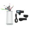 36V 48V 1000W Electric Bike Motor Brushless Controller 805 LCD Panel Split Throttle Grip for 22.5mm