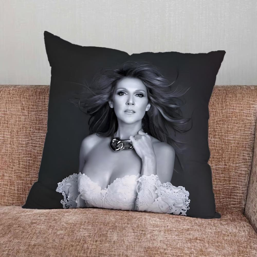 Наволочка Singer C-Celine D-Dion Для Дома Спальни Машины Офиса Декора Гостиной Подушки Дивана Подходящая