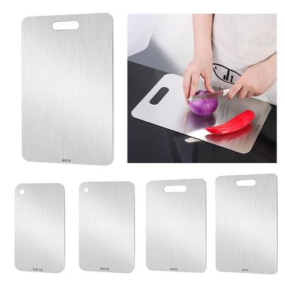 Разделочная доска из нержавеющей стали, противоплесневая разделочная доска для овощей, разделочная доска для кухни