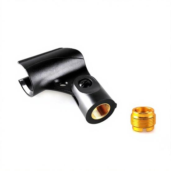 Микрофонная стойка Стандартное резьбовое крепление для микрофона Совместимо с проводными ручными микрофонами Устойчивый Легкий держатель для микрофона для студии звукозаписи KTV