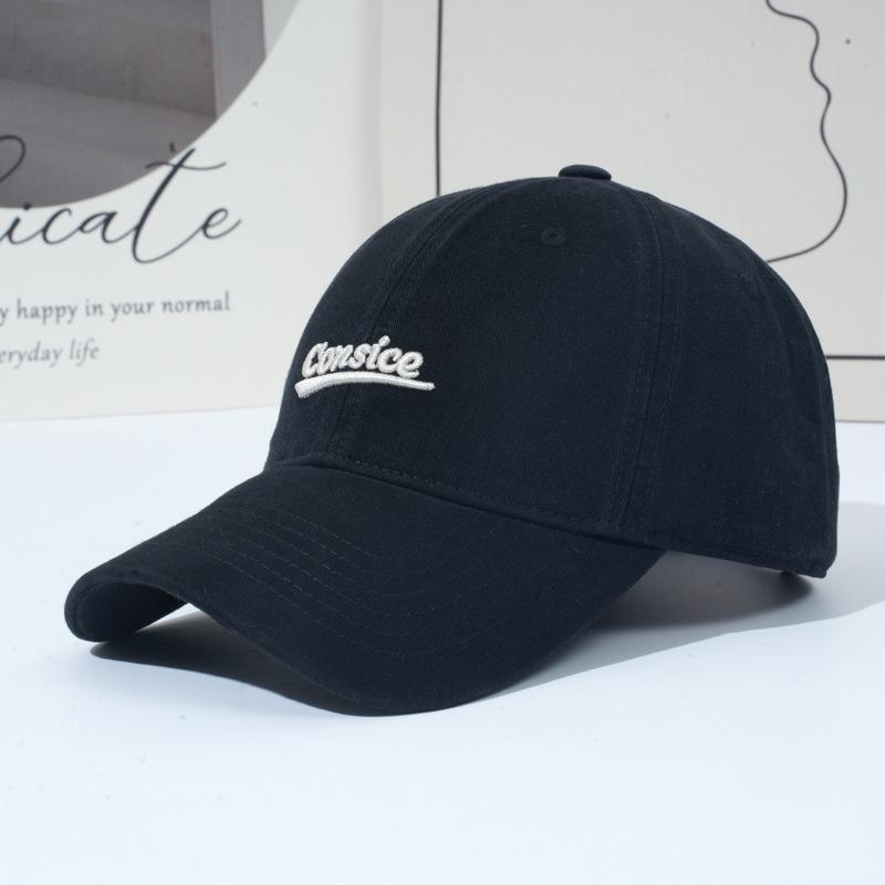 Hat Women's New Soft Top Baseball Cap Versatile Big Head Circumference Deepened Sunshade Sunscreen Cap