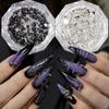 Punk Dark Style Nails Art Decorations Black DIY Tool Nail Studs Accessories
