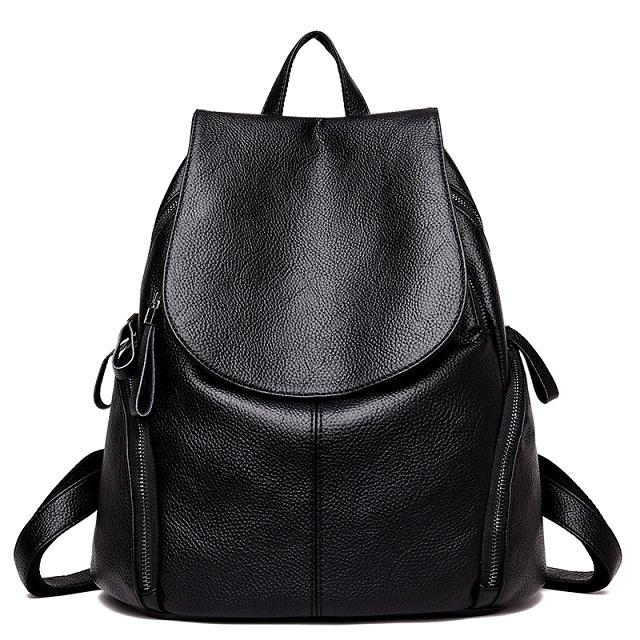 Брендовый кожаный школьный рюкзак в консервативном стиле, сумка для студентов, простой дизайн, женские повседневные рюкзаки, Mochila, мужская дорожная сумка на плечо