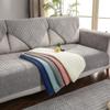 Soft Thick Comfortable Crystal Velvet Sofa Cover Short Plush Non-slip Sectional Sofa Towel Winter Warm Sofa Mat for Living Room