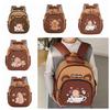 Kawaii Children's Capybara Backpack Lightweight Children School Bag  Girls