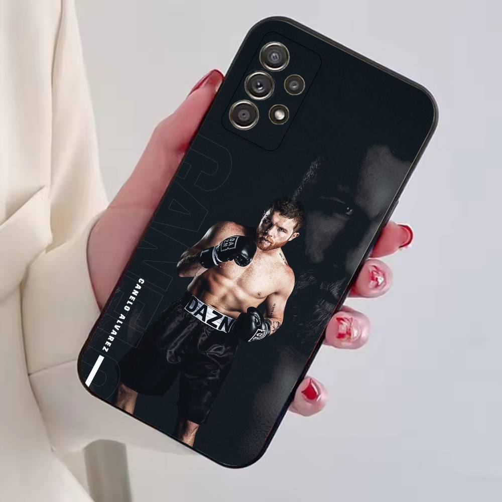 Мексика Бокс Канело Альварес Чехол для телефона для Samsung S25,S24,S21,S22,S23,S30,Ultra,S20,Plus,Fe,Мягкий силиконовый Черный чехол