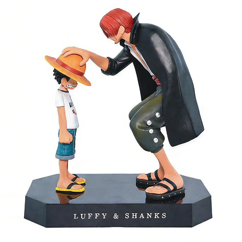 Фигурка Аниме One Piece Луффи Четыре Императора Шанкс Луффи в Соломенной Шляпе Фигурка Действия Monkey D Luffy Коллекционная Модель Кукла Игрушки