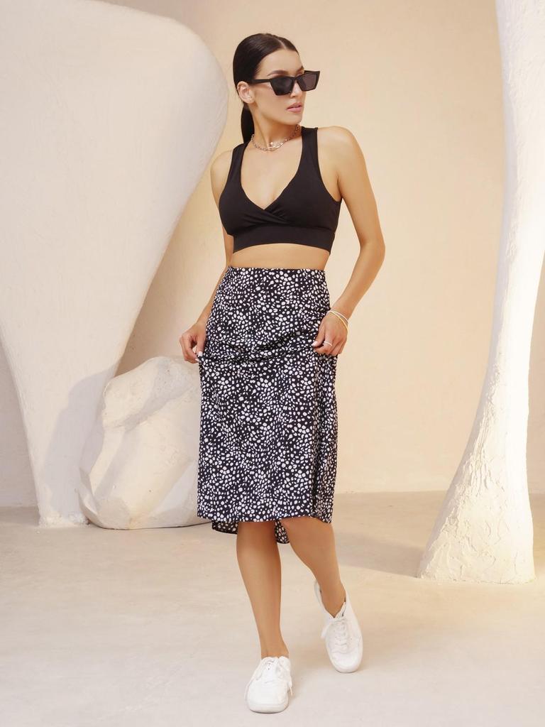 Принтованная юбка ISSA Plus