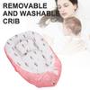 Baby Nest Skin-friendly Detachable Cotton Highly Protection Baby Lounger for Home