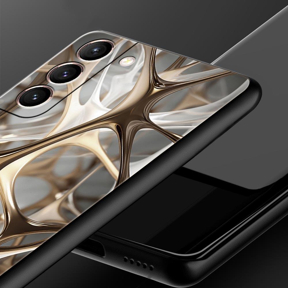 Складывающаяся текстурированная чехол-бампер для Samsung Galaxy S26 S25 S24 S23 S22 S20 S21 FE Ultra S25 Edge Plus 5G Мягкий ТПУ чехол Fundas Capa Сумка