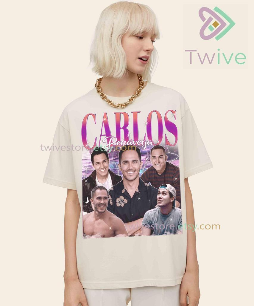 Carlos PenaVega Big Time Rush Tour Shirt, Unisex Cotton Tee, Retro Sweatshirt