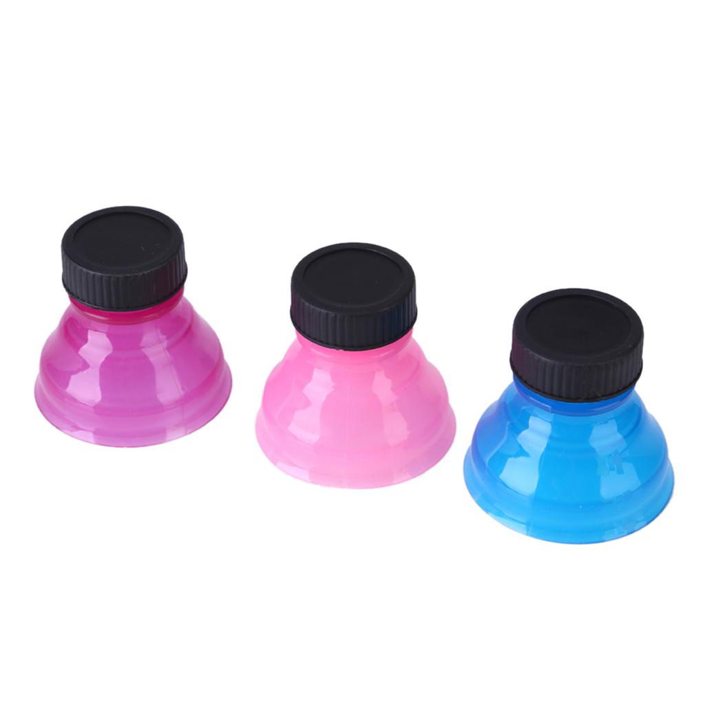 6Pcs Reusable Useful Snap On Pop Can Bottle Caps for Cool Soda Drink Lid