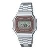 [Casio] Цифровые часы CASIO Vintage Series A168WA-5AY мужские женские детские серебристо-коричневые зарубежные модели [Параллельный импорт]