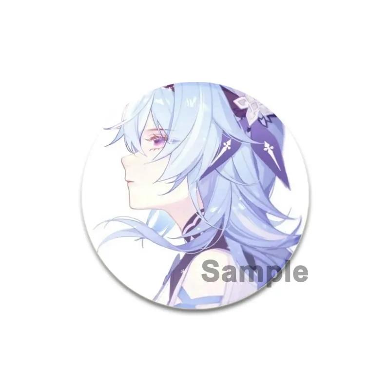 32/44/58 мм значки Eula аниме Genshin Impact броши ручной работы игровые персонажи значки на лацкан креативные значки с мультяшными фигурками аксессуары подарок
