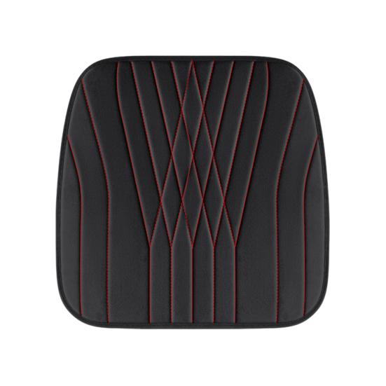 12/24 В Автомобильная подушка с подогревом 17,72"x17,72" Подушка-протектор сиденья из пены с памятью с противоскользящим дном