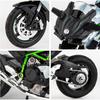 1:12 Модель мотоцикла Kawasaki Ninja H2R, литая модель мотоцикла, подвеска и свободный ролик, игрушечный автомобиль, коллекция мотоциклов, подарок