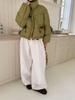 2026 Winter Women's Short Stand Collar Down Jacket - Fashionable Sweet Puff Coat with White Duck Down