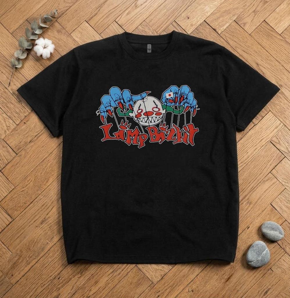 Graphictee - Limp Bizkit T-Shirt Gildan 5000, Unisexshirt Cotton ,Style Graphic, Streetwear, 90s Style Retro.