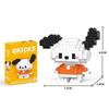 Cartoon Figurine Micro Bricks: Educational Toy for Kids