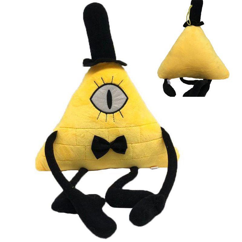 Collectible Bill Cipher Cartoon Plush Toy Doll 28cm Soft And Stuffed