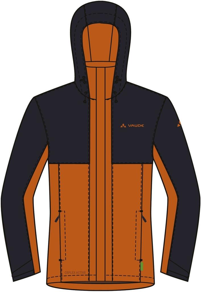 Куртка VAUDE Men's Rosemoor 3in1 Jacket Rosemoor 3in1 Jacke Herren (42049) silt brown