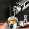 316 Stainless Steel Travel Insulated Cup with Filter Vacuum Flask Sports Thermos Bottle  Man