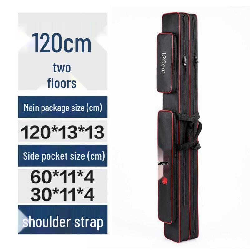 Многофункциональный водонепроницаемый рюкзак для хранения рыболовных снастей и удилищ