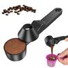Coffee Spoon Funnel for Reusable K-Style Cup Pods Precision Coffee Measuring Spoon Coffee Capsule Refill Tools for Protein Powder Tea Transfer