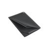 Hermes H Sellier Flap Closure Evergrain Calfskin Card Holder Men Card Holder Mist-Gray H084859CAH0