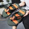 New trendy versatile slippers casual beach shoes flip-flops men's soft-soled non-slip flip-flops fashion