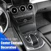Для Mercedes GLC Новый C-класс Пленка центральной консоли GLC260/C200L Модифицированная декоративная защитная пленка для панели интерьера Аксессуар