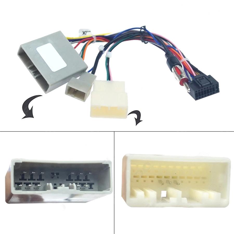 16-контактный разъем жгута проводов автомобильного радио Android для Honda Civic CRV 2006-09