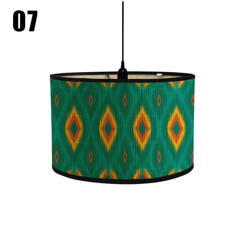 Ретро-стиль Бамбуковый Арт-абажур для лампы, абажур для кафе, ресторана, люстра, декор для комнаты в доме, чехол для лампы