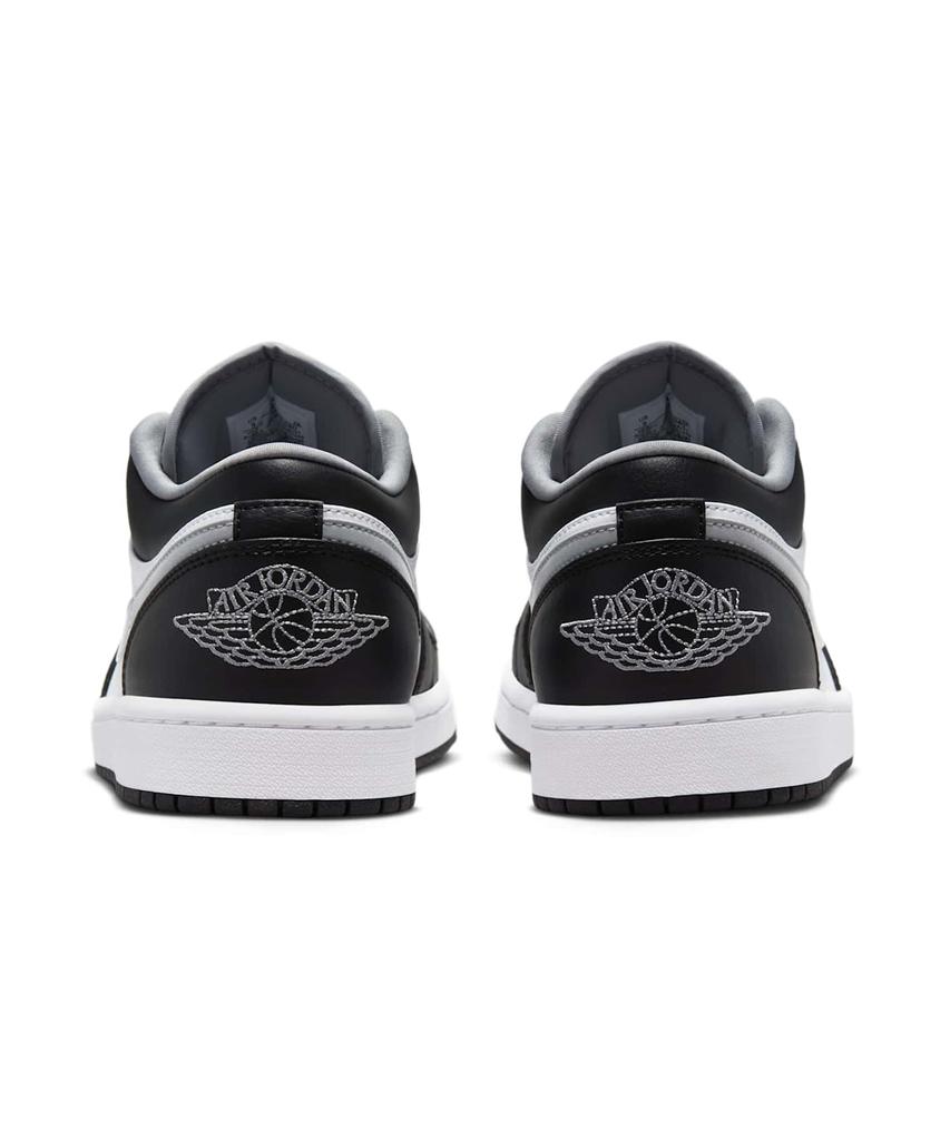 Nike Air Jordan 1 Low M - Черный:белый:Серый с частицами / 553558-040