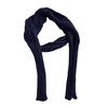 Sleeved Shawl Scarf Solid Color Hollow Twist Women Bohemian Style Wrap Braided Cable Scarf Winter Wear