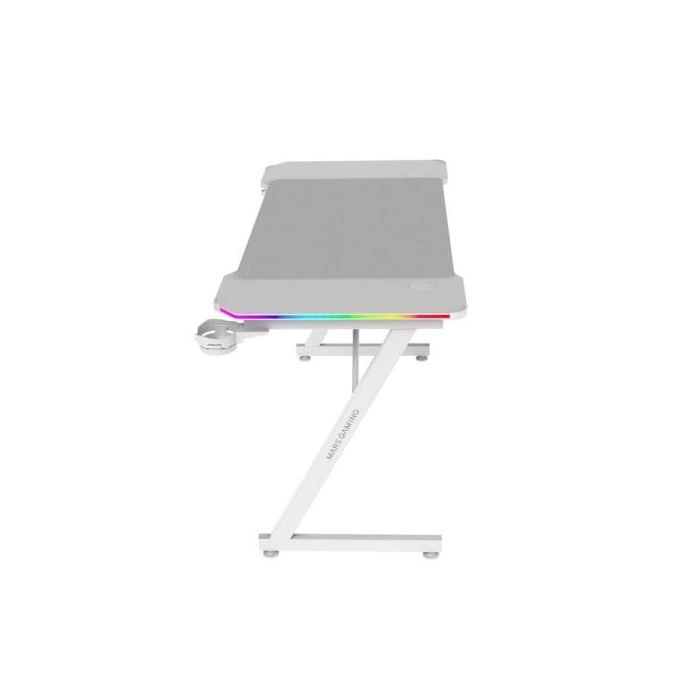 Bureau gamer - MARS GAMING - MGD-X120RGB - Rétroéclairage RGB - Support casque - Porte gobelet