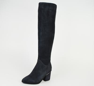 Ботфорты Lady Marcia 35019 36 Серые замш/велюр