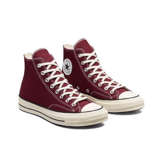 Converse Chuck 70 High Переработанный Канвас - Глубокий Бордовый 171567C