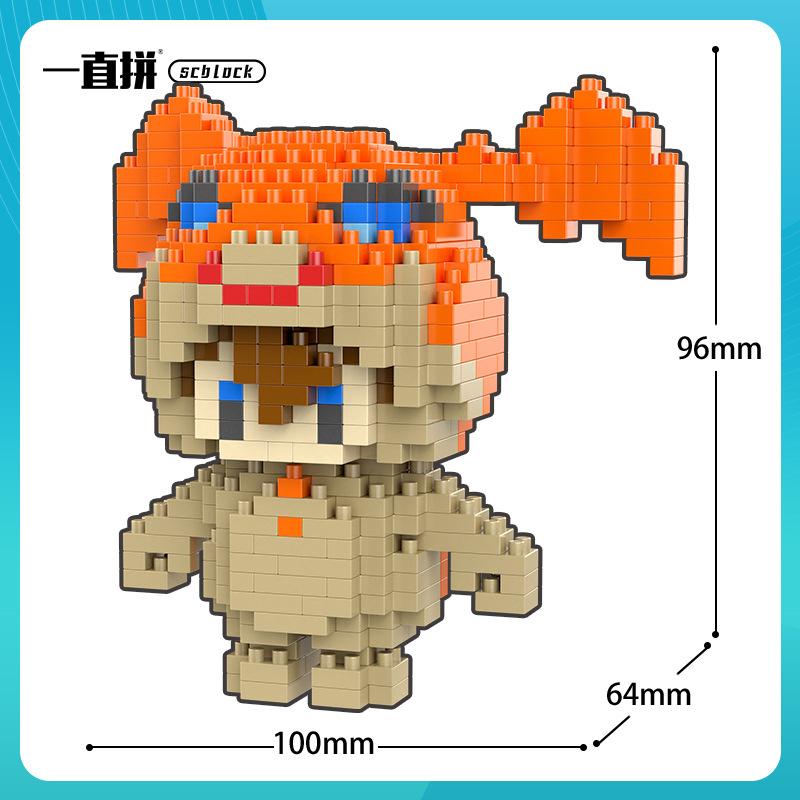 Digital Monster Agumon Gabumon Mini Building Blocks Piyomon Greymon DIY Micro Brick Tentomon Gomamon Figures Toys For Kids Gift